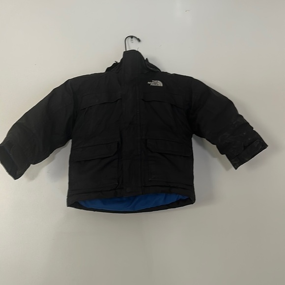 The North Face black hooded jacket Hyvent 2T - Picture 1 of 7